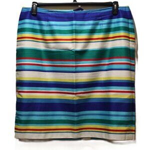 Talbots Bold Stripe Skirt - Sz 18